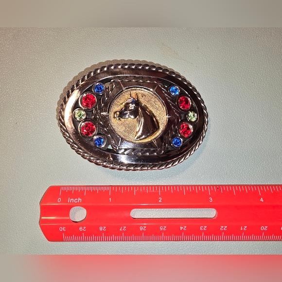 New and handmade Western belt buckle - Picture 4 of 6